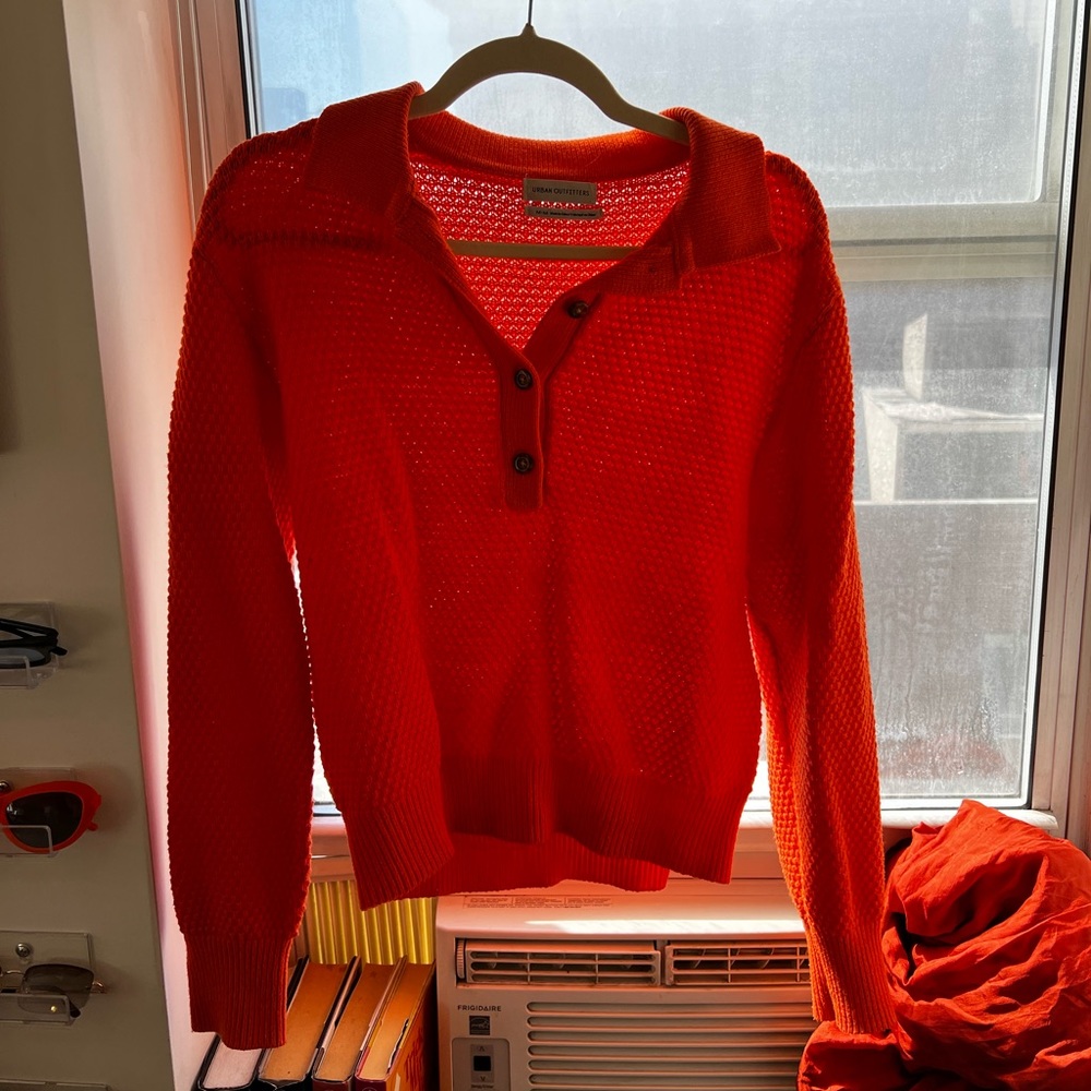Orange urban outfitters sweater